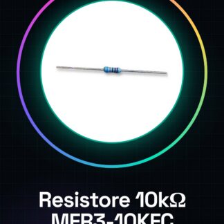 50 Pezzi MFR3-10KFC Resistore Foro Passante, Serie MFR, 10 kohm, 400 mW, ± 1%, 200 V, Conduttori Assiali