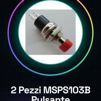 2 Pezzi MSPS103B Pulsante