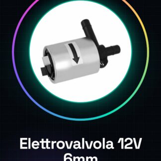 Elettrovalvola Solenoide Acqua Gas DC12V 6MM