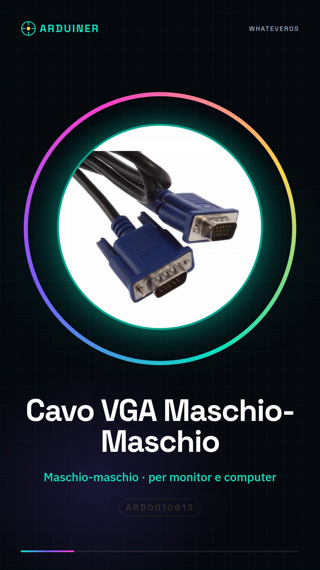 VGA Stecker-Maschinenkabel