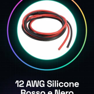 12 AWG SILICON RED AND BLACK