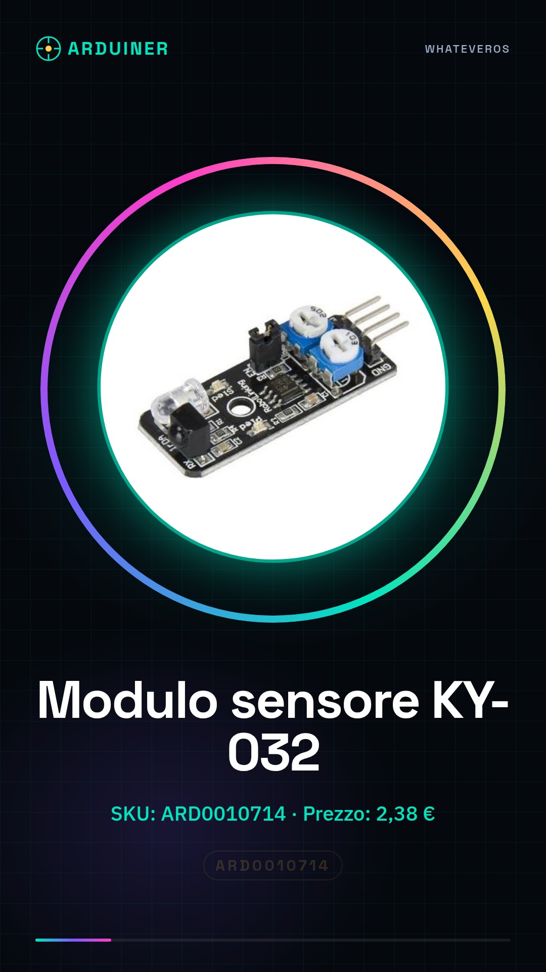 Module détecteur d'obstacles KY-032