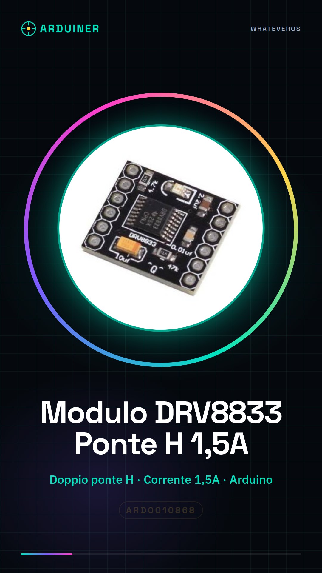 Module DRV8833 Pilier H Double pour moteurs 1,5A