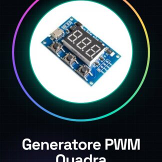 Generatore di Segnale Onda quadra regolabile a 2 Vie PWM