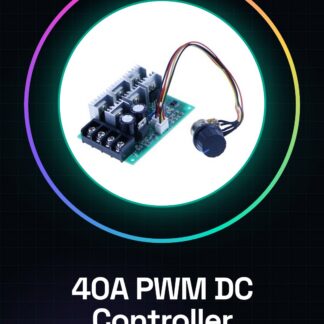 40A PWM DC Controller Velocità Motore 12v 24v 36v 48v con Potenziometro Manopola