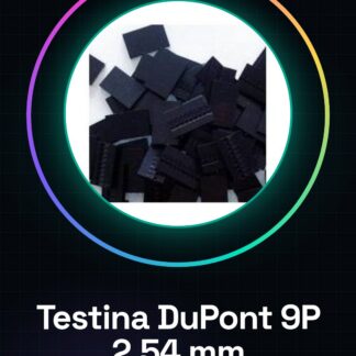 Testina DuPont 9 Pezzi 9P, spina Spaziatura 2,54MM in plastica