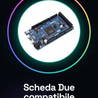 SCHEDA DUE COMPATIBILE CON ARDUINO Atmel SAM3X8E 32bit CPU