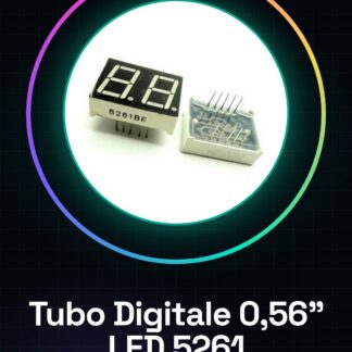 Tubo digitale, 0,56 pollici, tubo 2Digitale, anodo a tubo digitale, tubo digitale a LED 5261