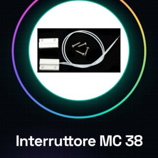 Sistema di allarme domestico interruttore magnetico sensore porta finestra cablato MC 38