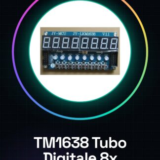 TM1638 Tubo digitale 8X luce verde + chiave 8X + modulo LED doppio colore 8X