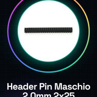 2 Pezzi 2.0mm 2*25 Header Pin Maschio