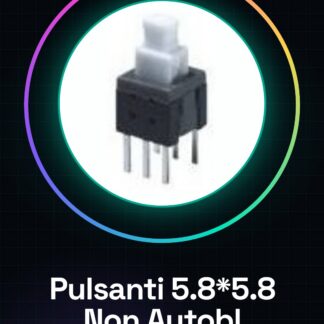 4 Pezzi Spaziatura 5.8 * 5.8 does not self-locking Pulsante, Pulsante