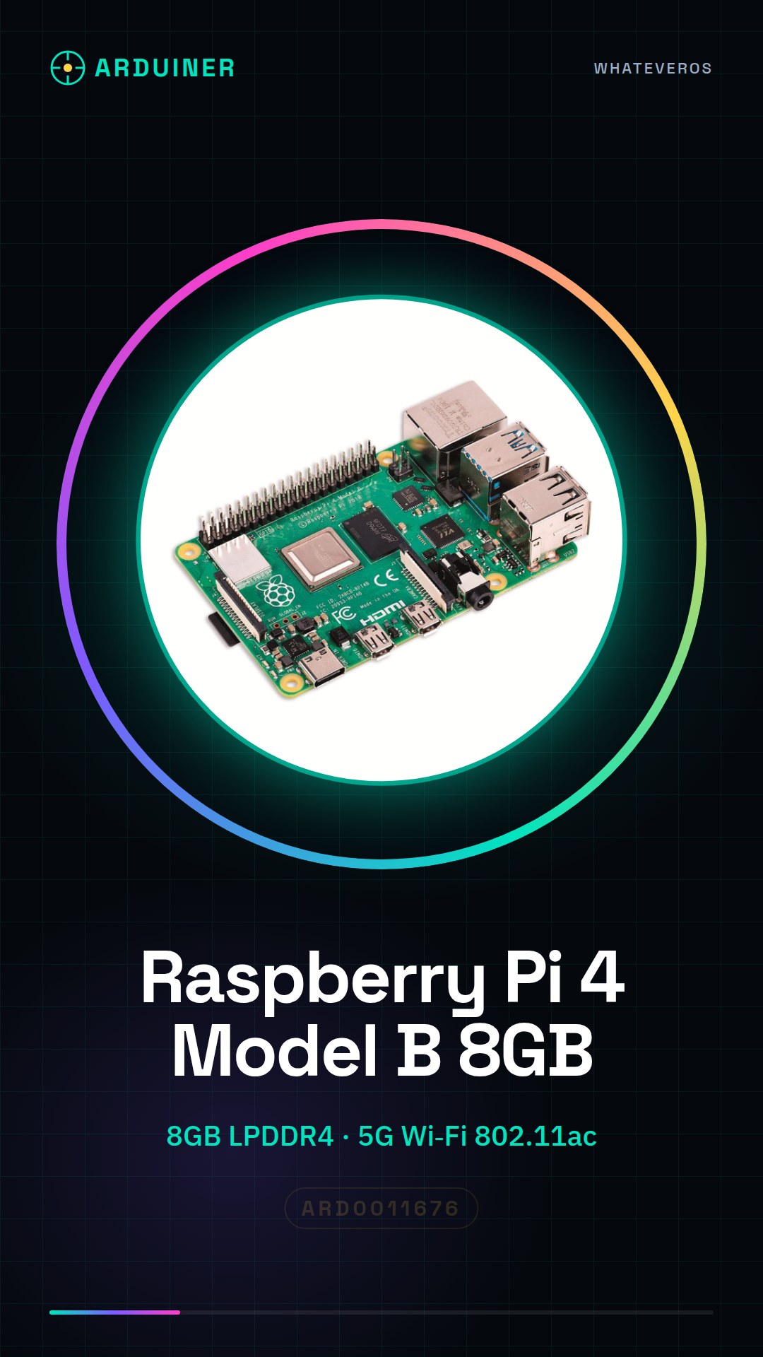 Raspberry Pi 4 Model B 8GB
