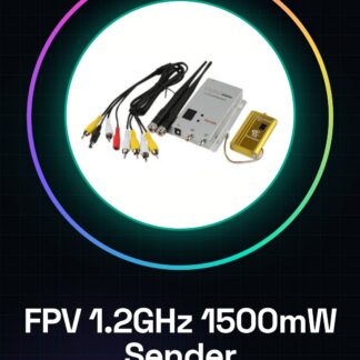 FPV 1.2Ghz 8CH 1500mw Wireless AV Sender TV Audio Video Transmitter Receiver for QAV250 FPV Quadcopter