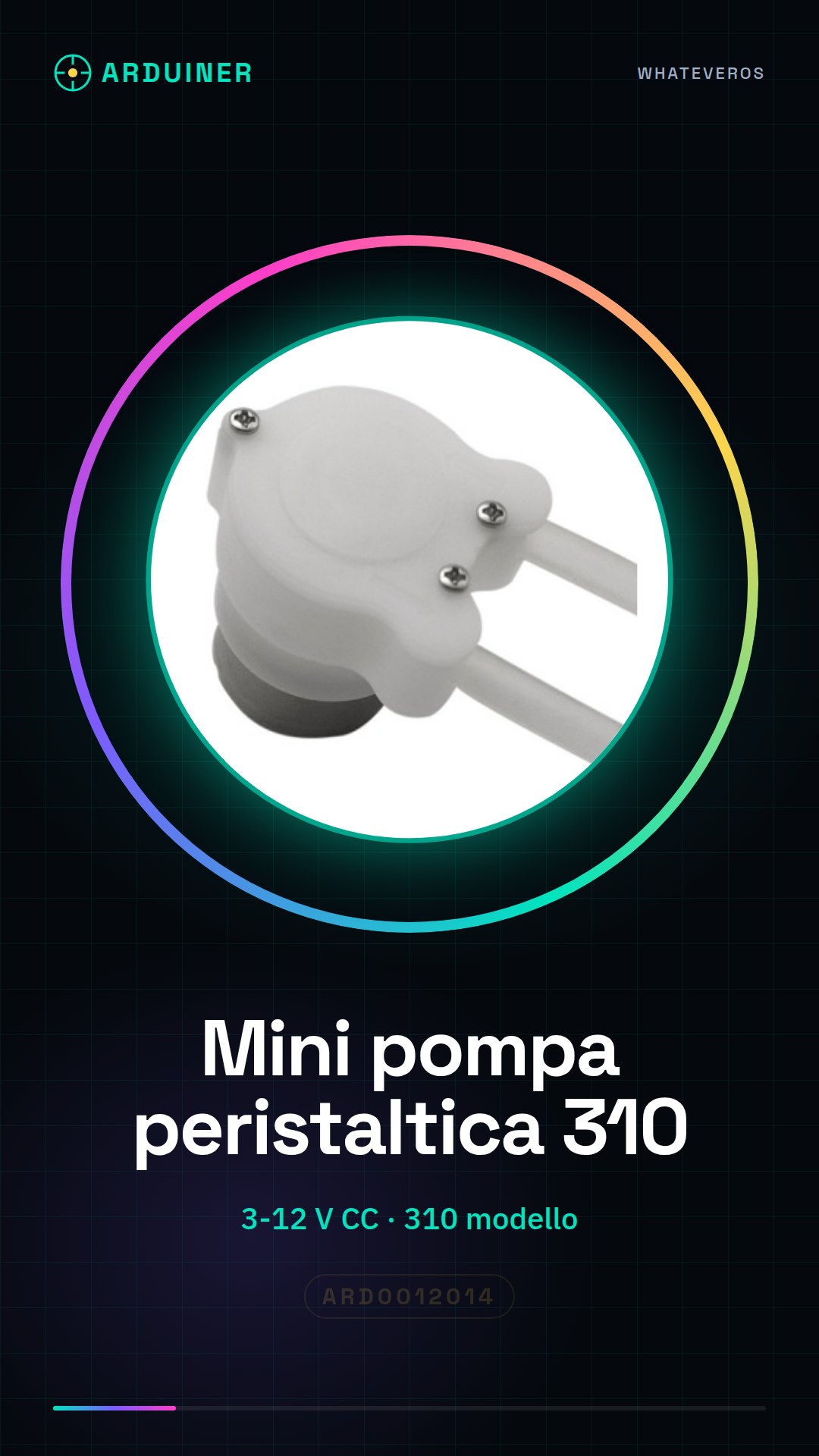 Mini pompe à eau 3-12 V CC / Mini pompe peristaltique 310 / Pompe à doser du désinfectant pour les mains par induction