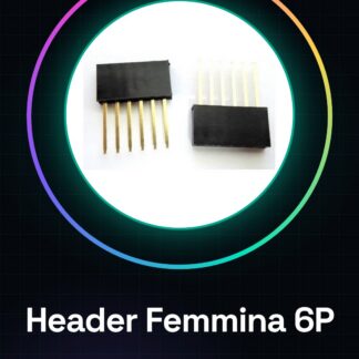 5 Pezzi long Femmina HEADER Femmina 1 * 6P / 1 * 6P 2.54mm