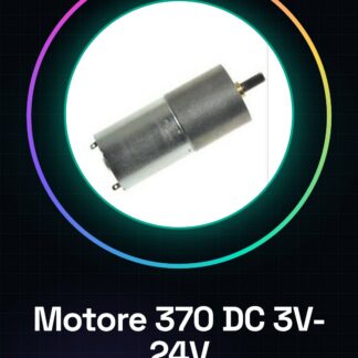 Elektrischer 370 Motor mit Getriebe 3V-24V - 6V 133 U/min