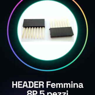 5 Pezzi long Femmina HEADER Femmina 1 * 8P / 1 * 8P 2.54mm