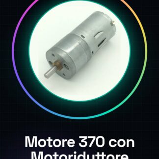 Moteur Électrique 370 avec Réducteur à Engrenages en Métal Grand Couple