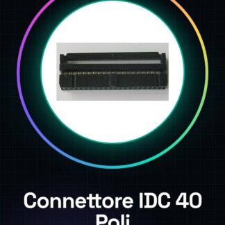 2 Pezzi Connettore IDC per cavo piatto 40 Poli Passo 2.54MM Socket Femmina FC-40P