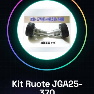 JGA25-370 Balancing Wheel Kit with Intelligent Motor Coupling