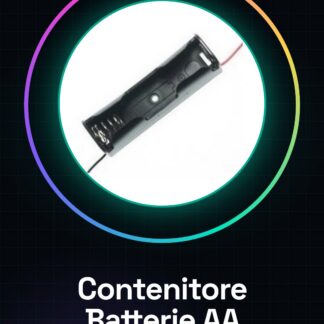 1 slot AA contenitore batterie