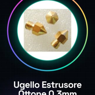 Ugello Estrusore in Ottone 0.3mm Ultimaker per Stampante 3D