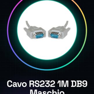 Câble série RS232 1M de DB9 mâle à DB9 mâle 9C