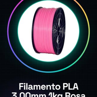 Filamento PLA 3.00mm 1kg – Rosa – Alta Qualità per Stampanti 3D