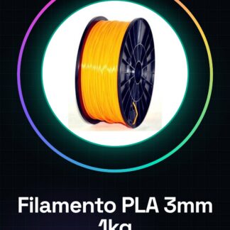 Filamento PLA 3.00mm 1kg – Arancione – Alta Qualità per Stampanti 3D