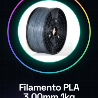 Filamento PLA 3.00mm 1kg – Grigio – Alta Qualità per Stampanti 3D