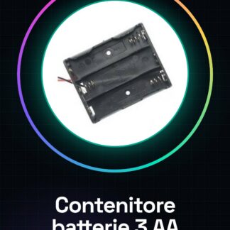3 slot AA contenitore batterie