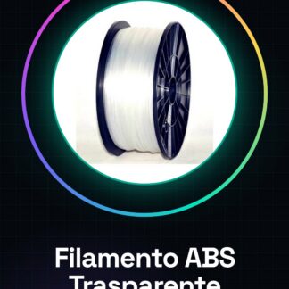 3.00mm 1kg Transparent ABS Filament - High Quality for 3D Printers (MakerBot, Ultimaker, Prusa, RepRap)