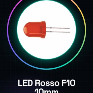 5 Pièces Diodes LED Rouge F10 10mm
