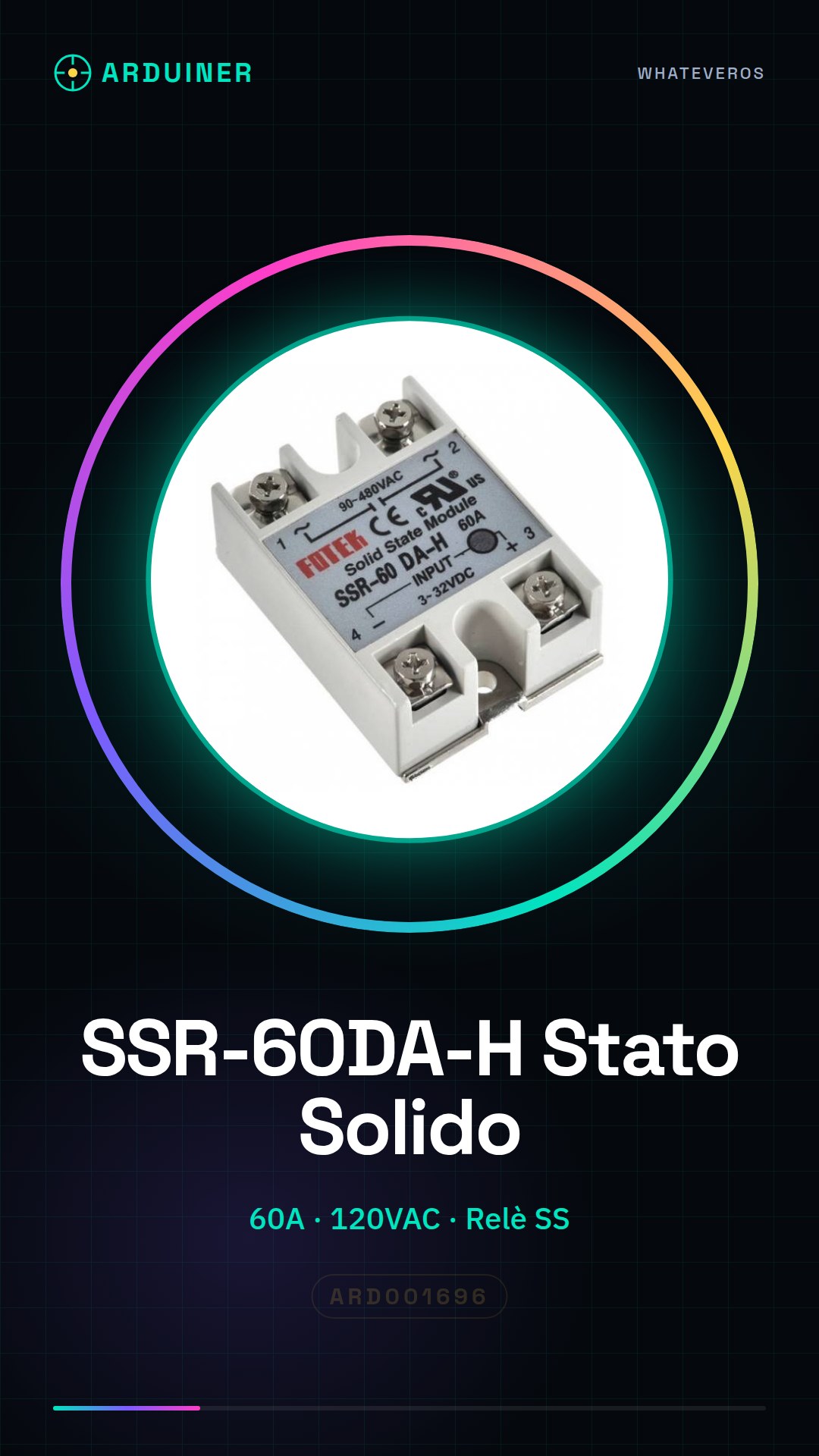 SSR Single Phase SSR-60DA-H Solid State Relay