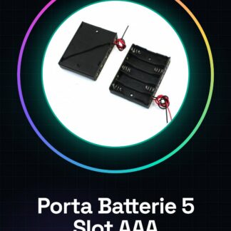 Support Batteries 5 Compartiments AAA