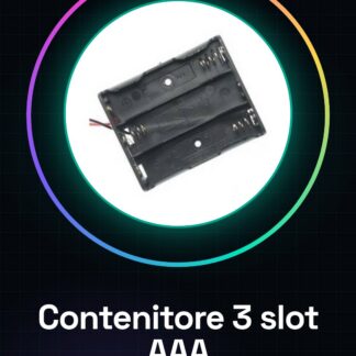 3 slot AAA contenitore batterie