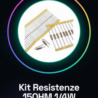 15 Ohm 1/4W 5% Resistor Kit - 50 Pieces