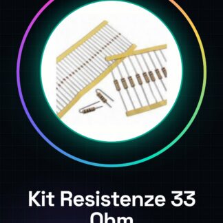 Widerstandskit 33 Ohm 1/4W 5% – 50 Stück
