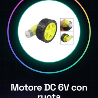 TT Motor 6V mit Rad und Getriebe