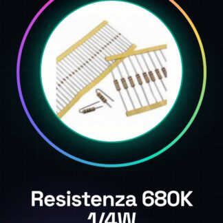 50 Pezzi Resistenza 680K ohm 680000 ohm 1/4w 1/4 w 5%