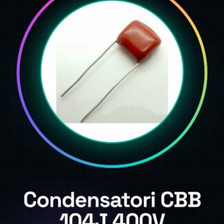 5 Pezzi Condensatore a film metallizzato CBB 104J 400V