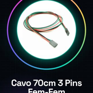 Kabel 70cm 3 Pins Weiblich - Weiblich