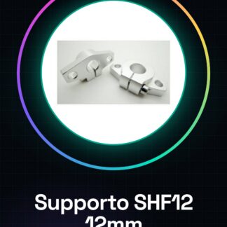 Supporto con Flangia SHF12 in alluminio per albero lineare da 12mm