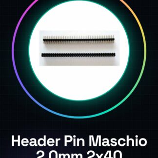 2 Pezzi Header Pin Maschio 2.0MM 2*40pins