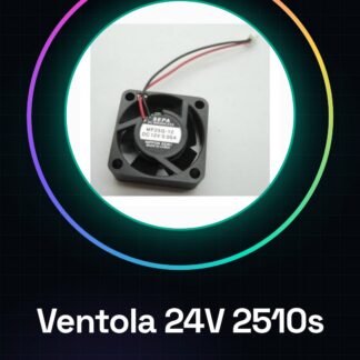 Ventola 24V 2 pin MIS. 25x25x10mm 2510s