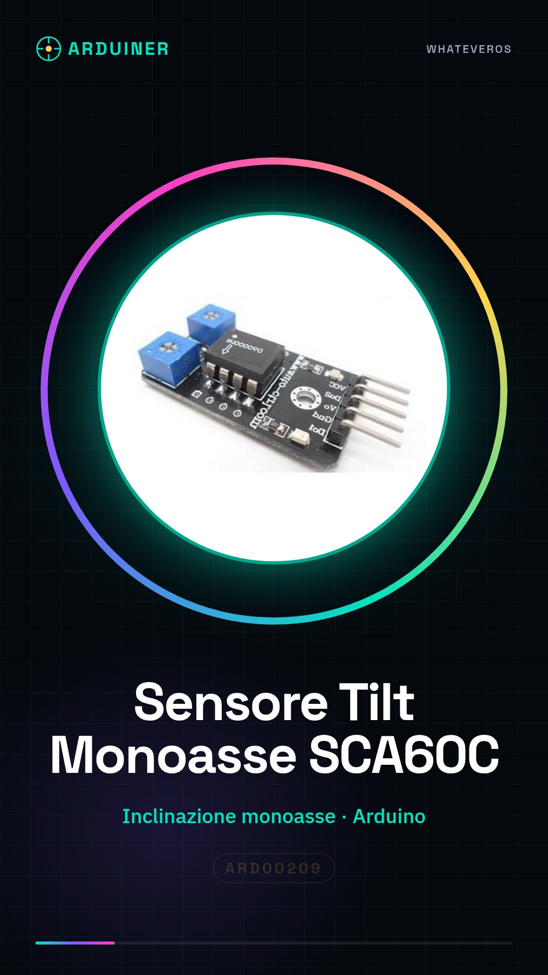 Einachs-Tilt-Sensor-Modul SCA60C