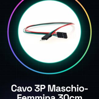 3P Maschio-Femmina 30cm Lunghezza Cavo