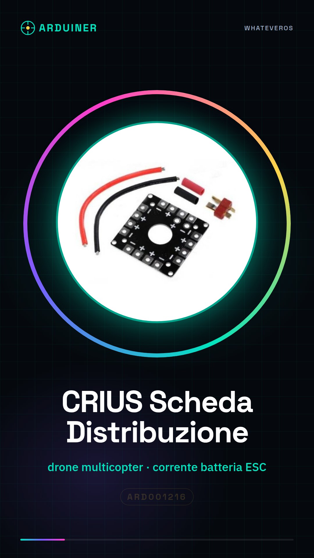 CRIUS PDB Multicopter Power Distribution Board