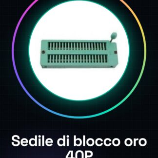 Sedile di blocco placcato in oro 3MM40P Blocco IC di blocco 40P, Blocco di prova 40PIC